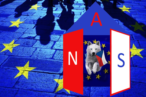 Základní bod volebního programu 'Aliance národních sil': VYSTOUPIT Z EU (1)