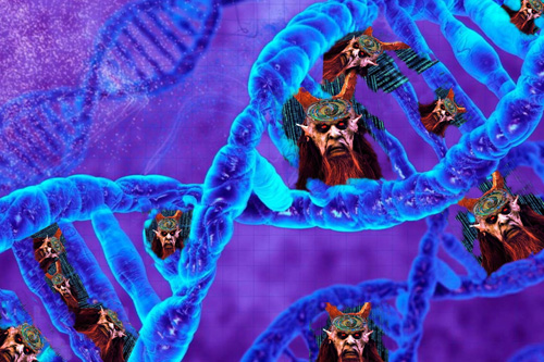 Naše DNA je z 97% uměle vytvořená a vložená parazitická struktura